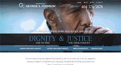 Desktop Screenshot of gsjohnsonlaw.com